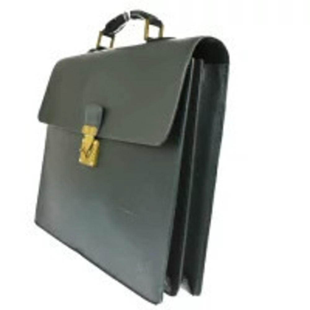 Louis Vuitton Epi Taiga Briefcase cea Bag Moscova Handbag Business Black